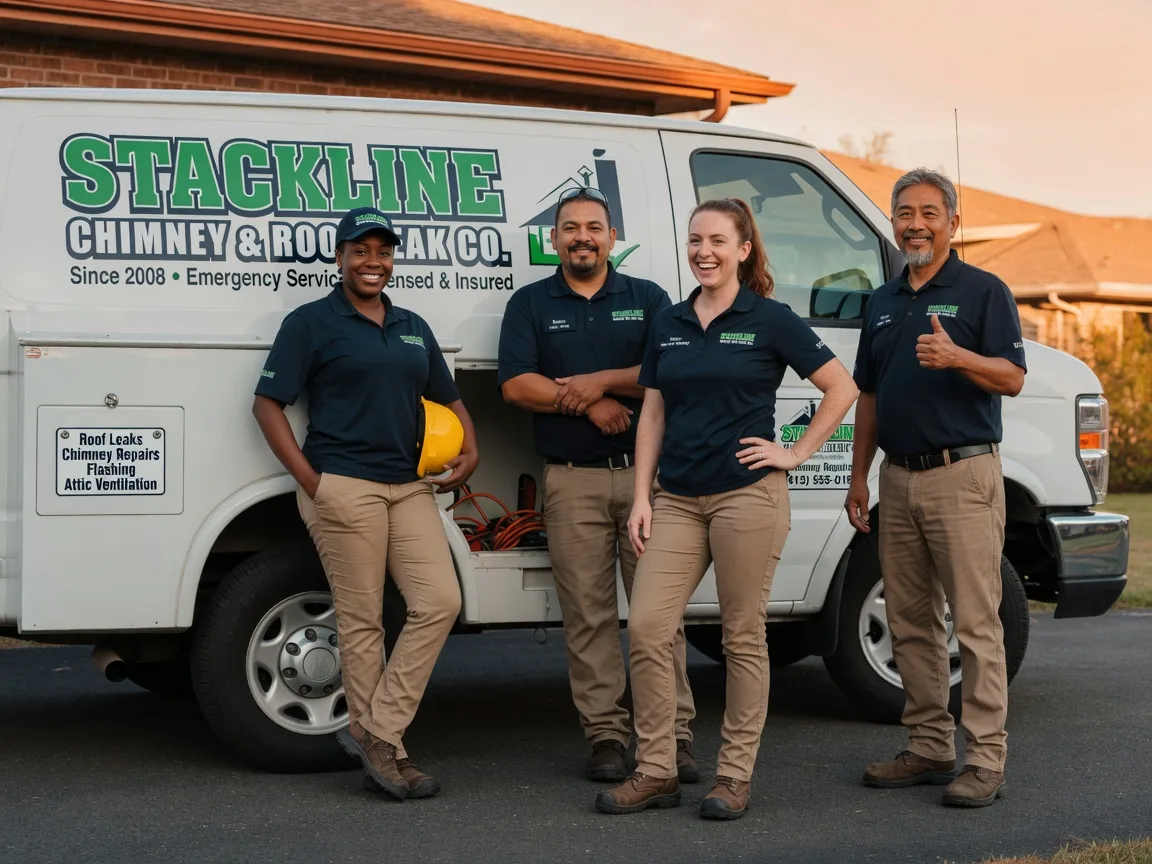 Chimney flashing repair company in Harris, MO